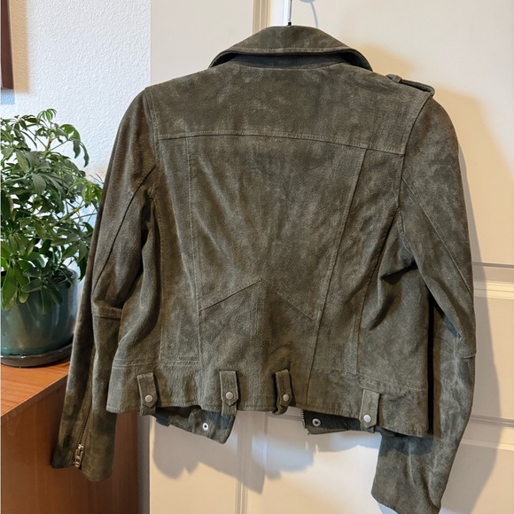 {BLANK NYC} Olive Suede Jacket - Picture 5 of 5